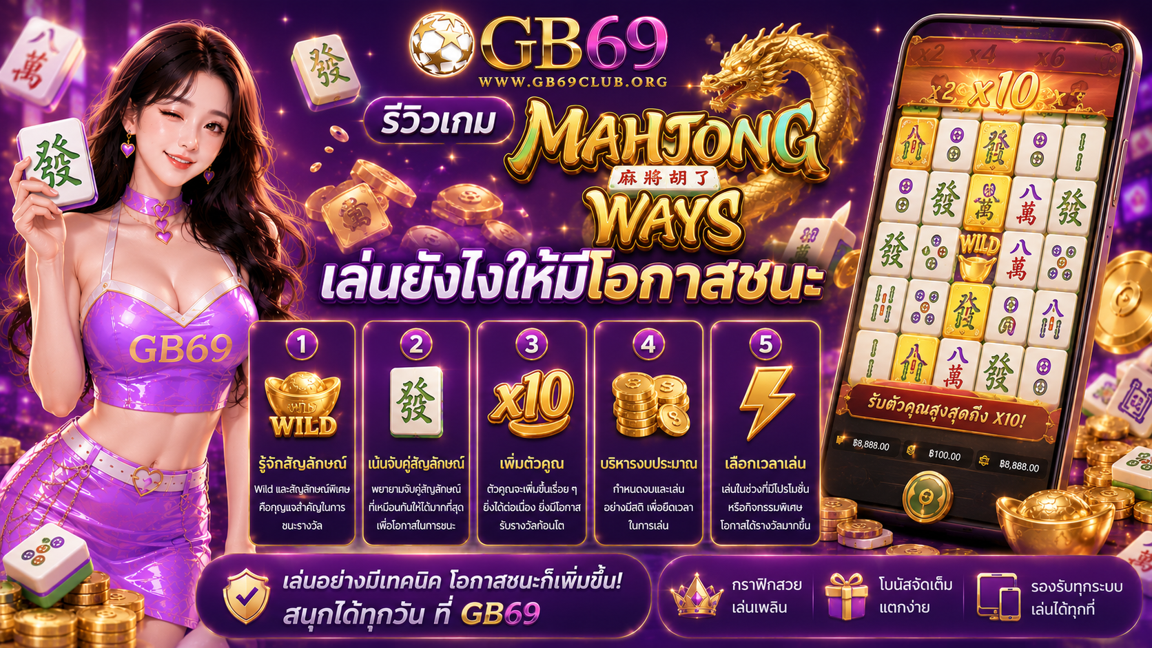 รีวิว Mahjong Ways GB69